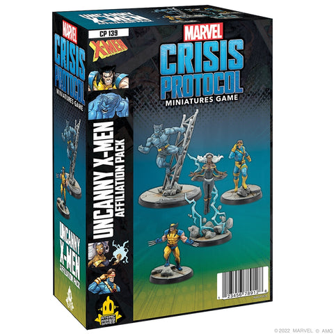 Marvel Crisis Protocol Miniatures Game: Uncanny X-Men Affiliation Box