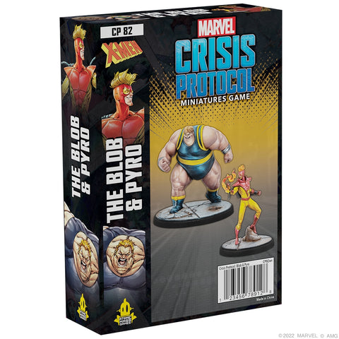 Marvel Crisis Protocol Miniatures Game: The Blob & Pyro