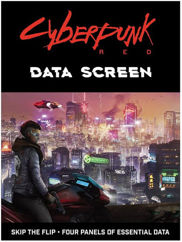 Cyberpunk Red RPG: Data Screen