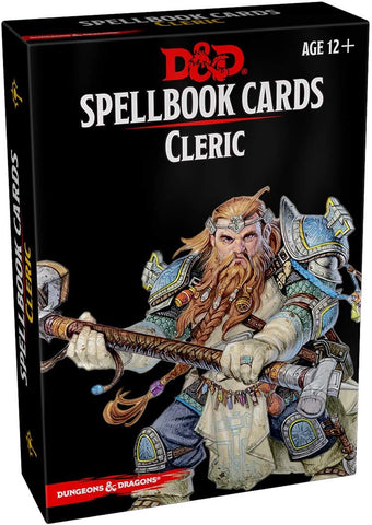Spellbook Cards: Cleric (D&D 5E)