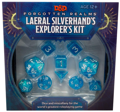 D&D 5E Dice: Laeral Silverhand's Explorer's Kit