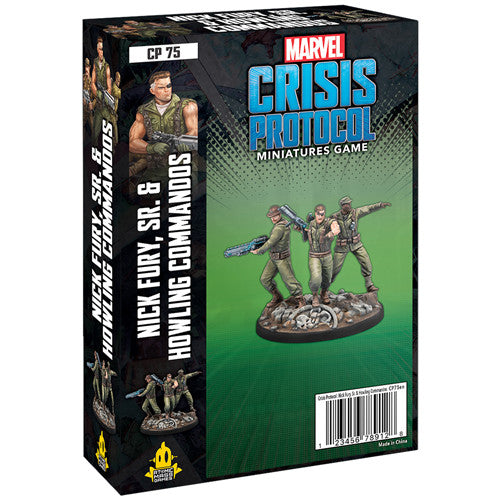 Marvel Crisis Protocol: Nick Fury, Sr. & Howling Commandos – Sci