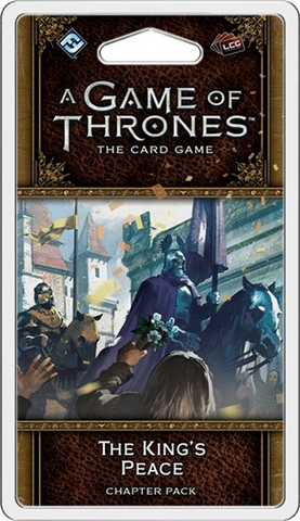 A Game of Thrones LCG: The King's Peace Chapter Pack