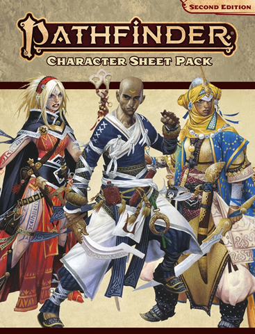 Pathfinder 2nd Edition: Character Sheet Pack