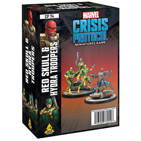 Marvel Crisis Protocol Miniatures Game: Red Skull & Hydra Troopers