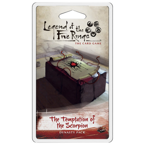 Legend of the Five RIngs LCG: The Temptation of the Scorpion Dynasty Pack