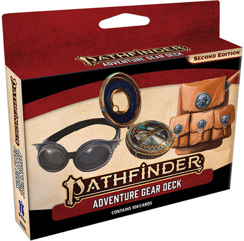 Pathfinder 2E RPG: Adventure Gear Deck