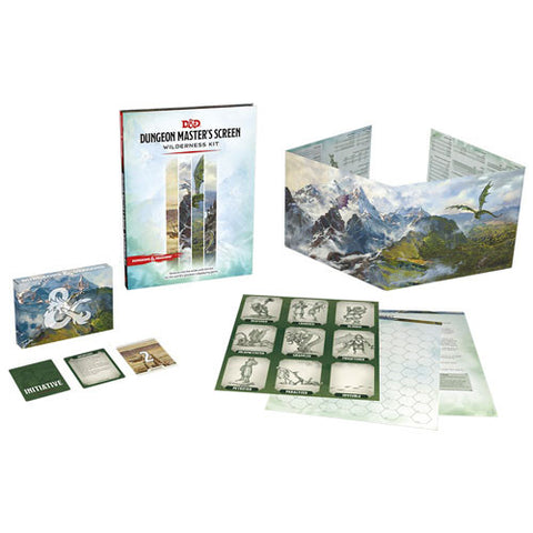 Dungeons & Dragons 5E RPG: Dungeon Master's Screen Wilderness Kit